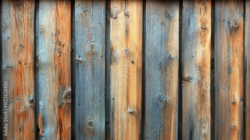 The Beauty of Weathered Timber: Aged Wood Planks and Rustic Texture Form the Perfect Natural Wall Design