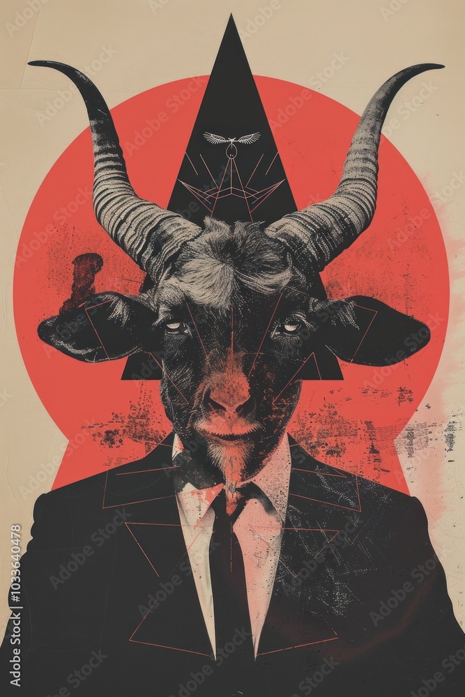 A satanism wildlife buffalo person. A satanism wildlife buffalo person.