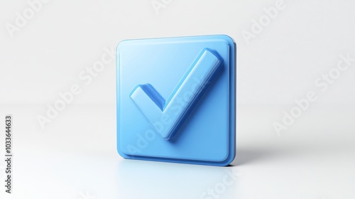 Wallpaper Mural Blue Checkmark Icon Torontodigital.ca