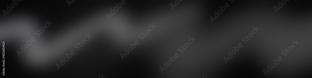 Dark grey abstract blurred background with grain effect. Design for poster, header, background, etc. Dark grey abstract blurred background with grain effect. Design for poster, header, background, etc.