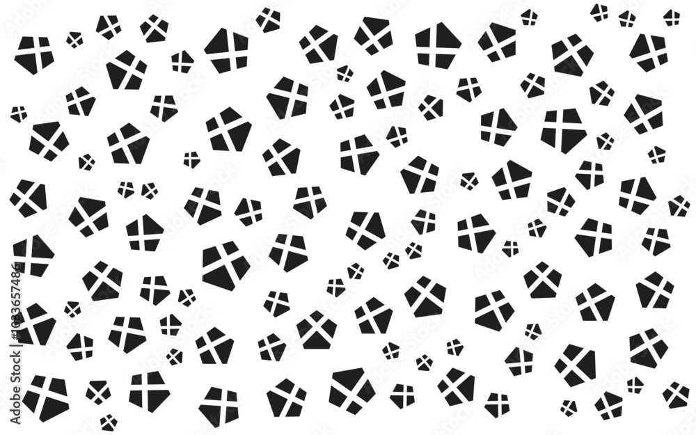 Memphis Pattern Abstract Element Background with Black and white colors Memphis Pattern Abstract Element Background with Black and white colors