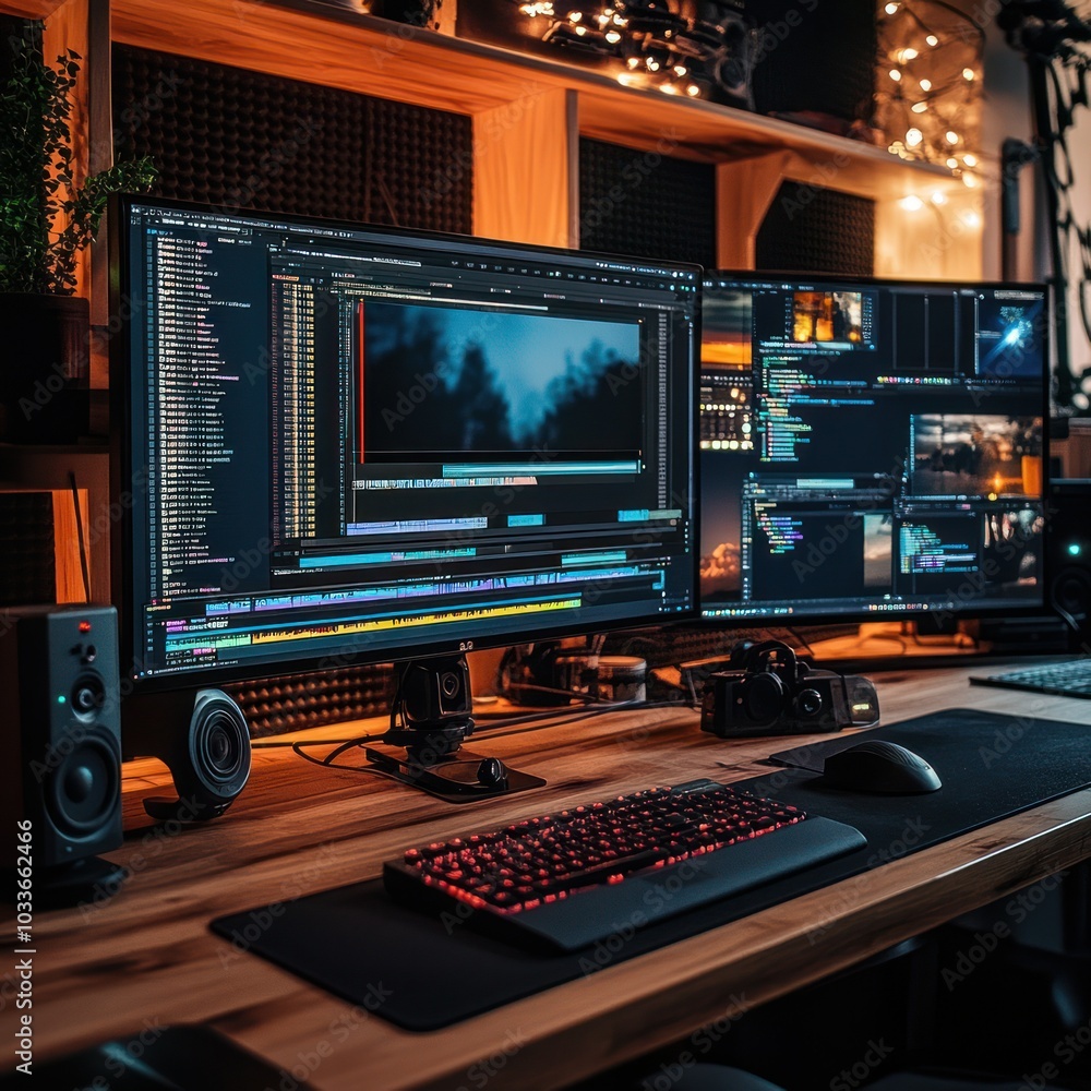 Video editing suite for professional use Video editing suite for professional use