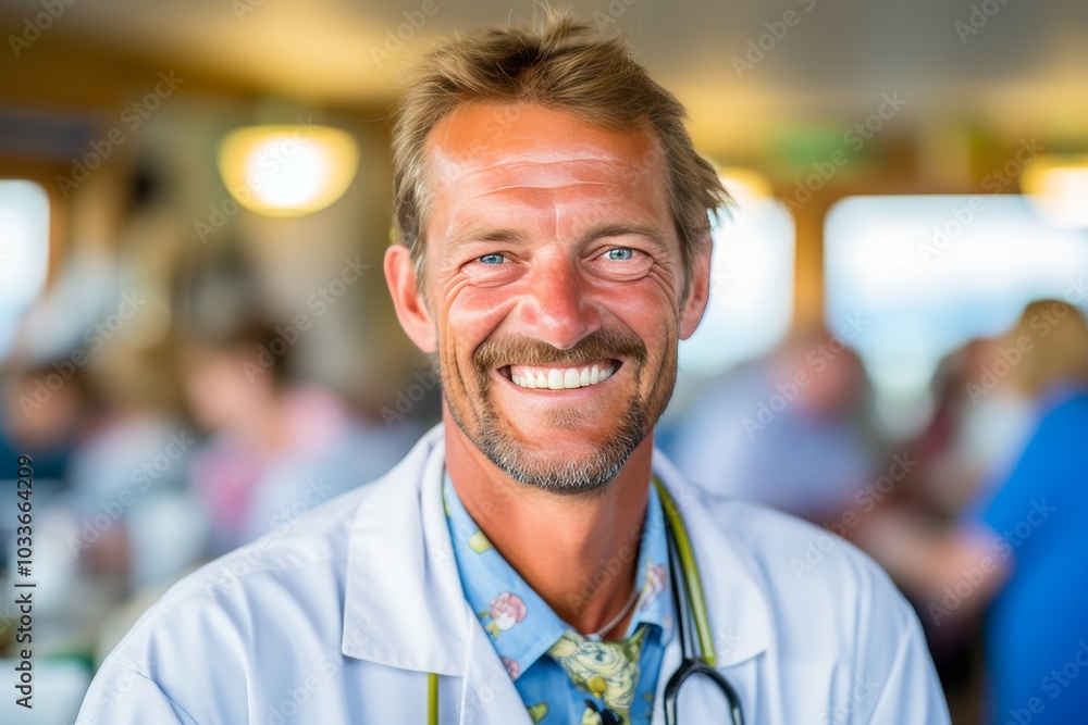 Portrait of a young doctor a representation of dedication and compassion in medicine Portrait of a young doctor a representation of dedication and compassion in medicine