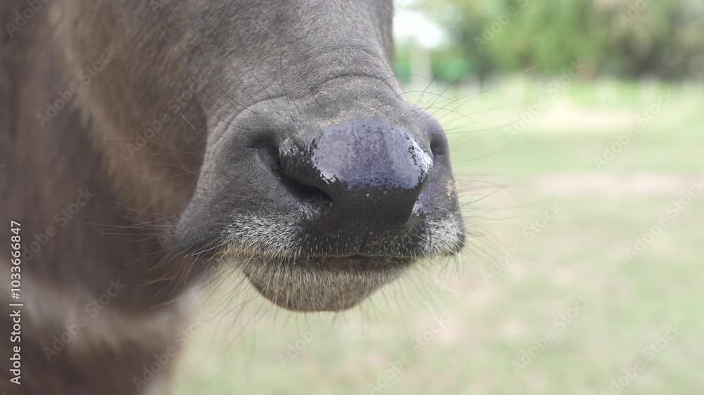Close Up of Cows Nose Exploring Texture and Features of This Mammal in Rural Farm Setting, Celebrating Beauty of Livestock and Nature in Agriculture. Close Up of Cows Nose Exploring Texture and Features of This Mammal in Rural Farm Setting, Celebrating Beauty of Livestock and Nature in Agriculture.