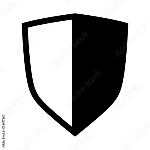 Free Download Shield icon vector. Defence illustration sign. Armor symbol. protection logo. security mark. - GFXLoad
