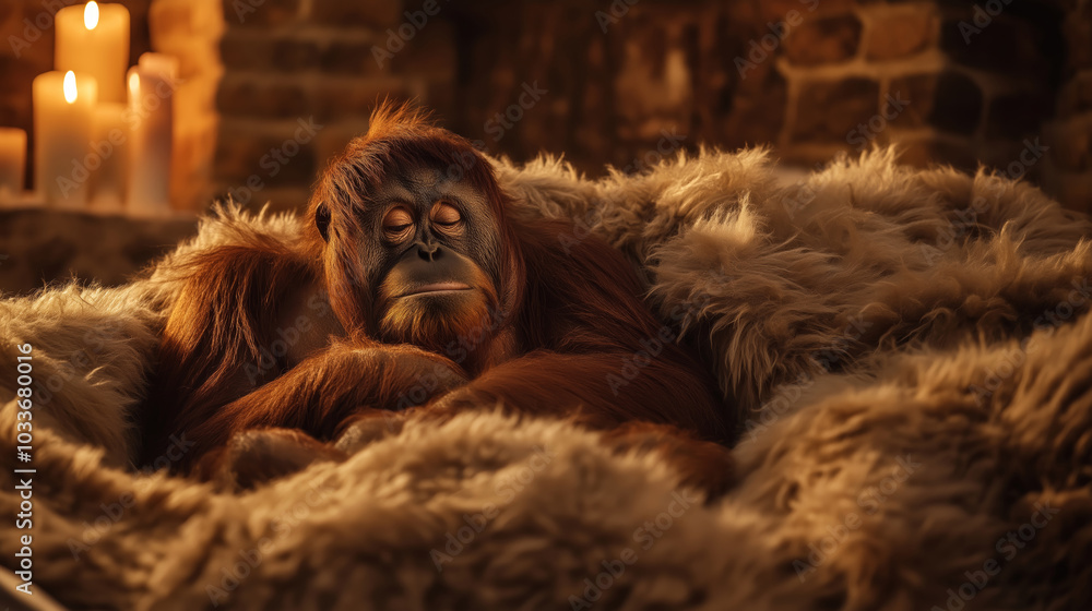 Obraz premium Orangutan Animal Photography