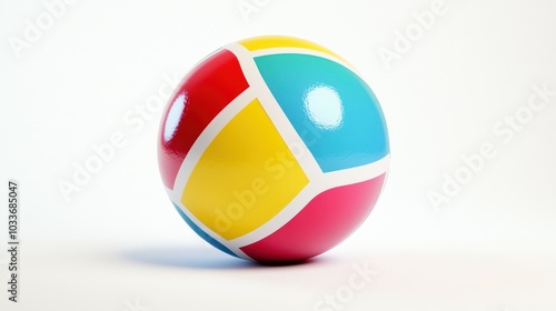 Free Download Colorful Geometric Sphere - GFXLoad