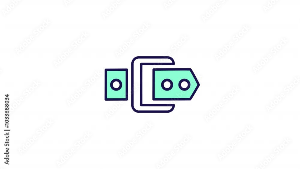 Atm Animated icon Atm Animated icon
