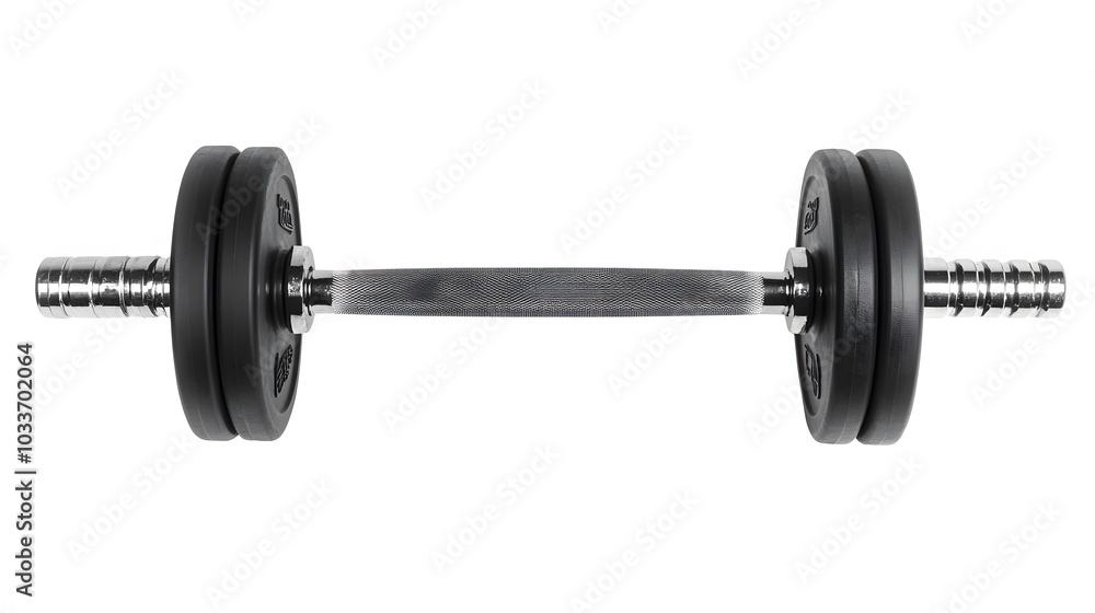 barbell isolated on white background. barbell isolated on white background.