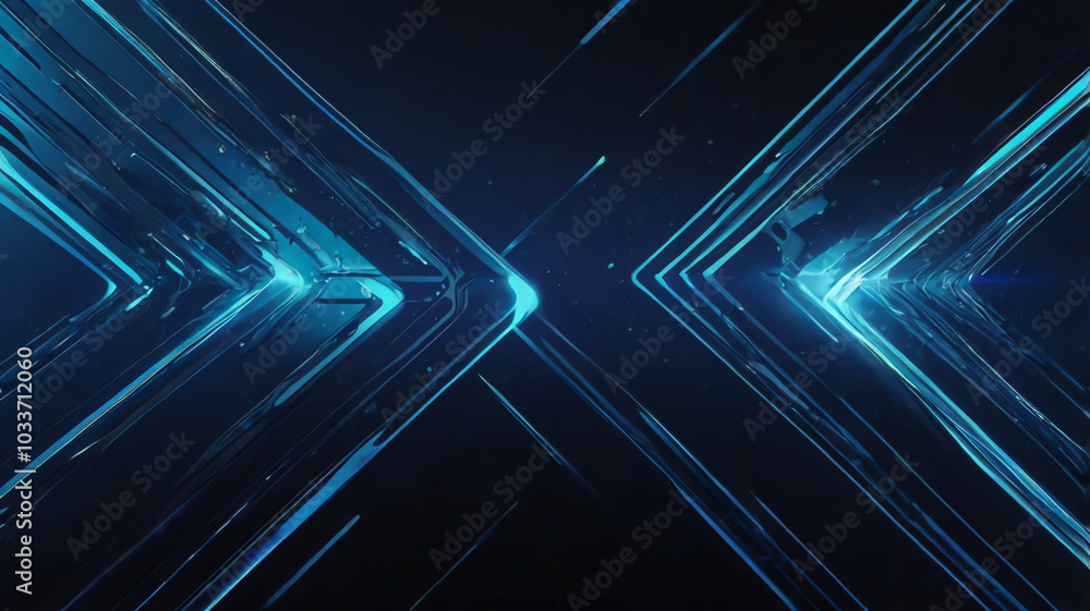 A sleek blue abstract background featuring modern geometric lines and a shiny gradient, perfect for futuristic technology designs. Ideal for business use, covers, headers, wallpapers, corporate brandi A sleek blue abstract background featuring modern geometric lines and a shiny gradient, perfect for futuristic technology designs. Ideal for business use, covers, headers, wallpapers, corporate brandi