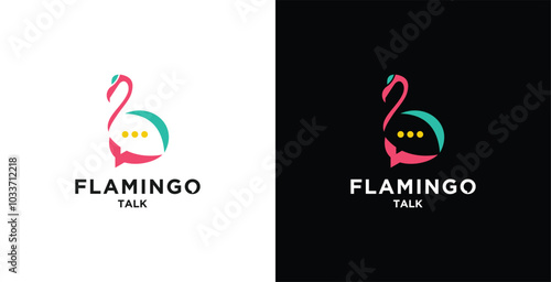  bird logo talk people family together human unity chat bubble vector logo icon