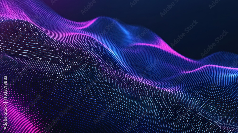 Abstract Digital Wave Abstract Digital Wave
