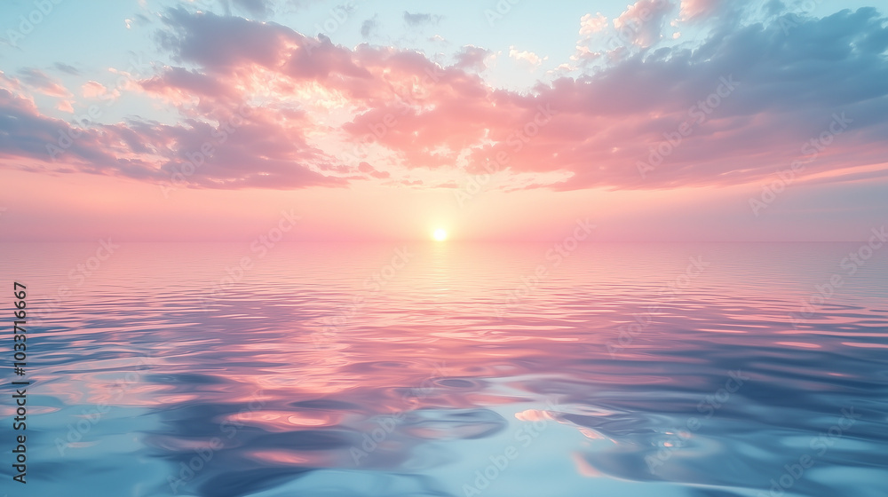 Soft pastel sunset over a calm lake, with gentle ripples on the water’s surface reflecting the pink and blue hues of the sky. A tranquil and soothing nature scene. Soft pastel sunset over a calm lake, with gentle ripples on the water’s surface reflecting the pink and blue hues of the sky. A tranquil and soothing nature scene.