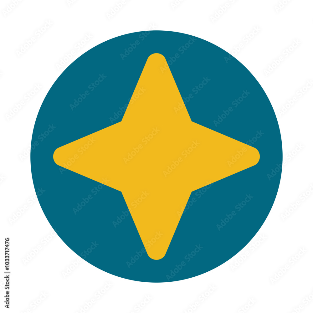 Modern Geometric Sticker Modern Geometric Sticker