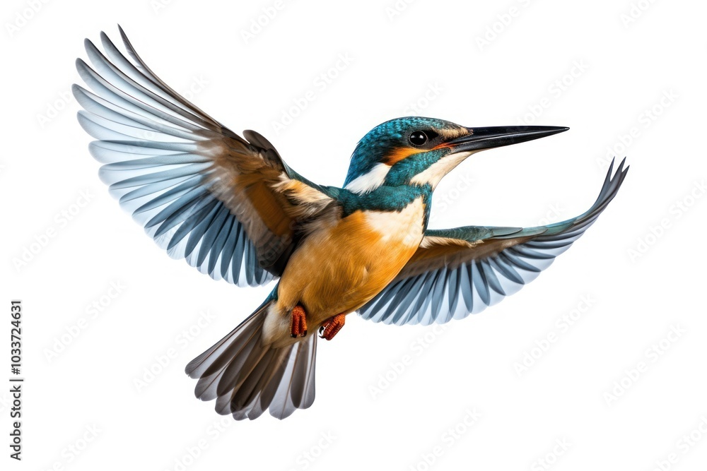 Common flying kingfisher animal bird beak. Common flying kingfisher animal bird beak.