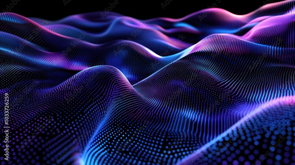 Abstract Neon Wave Abstract Neon Wave