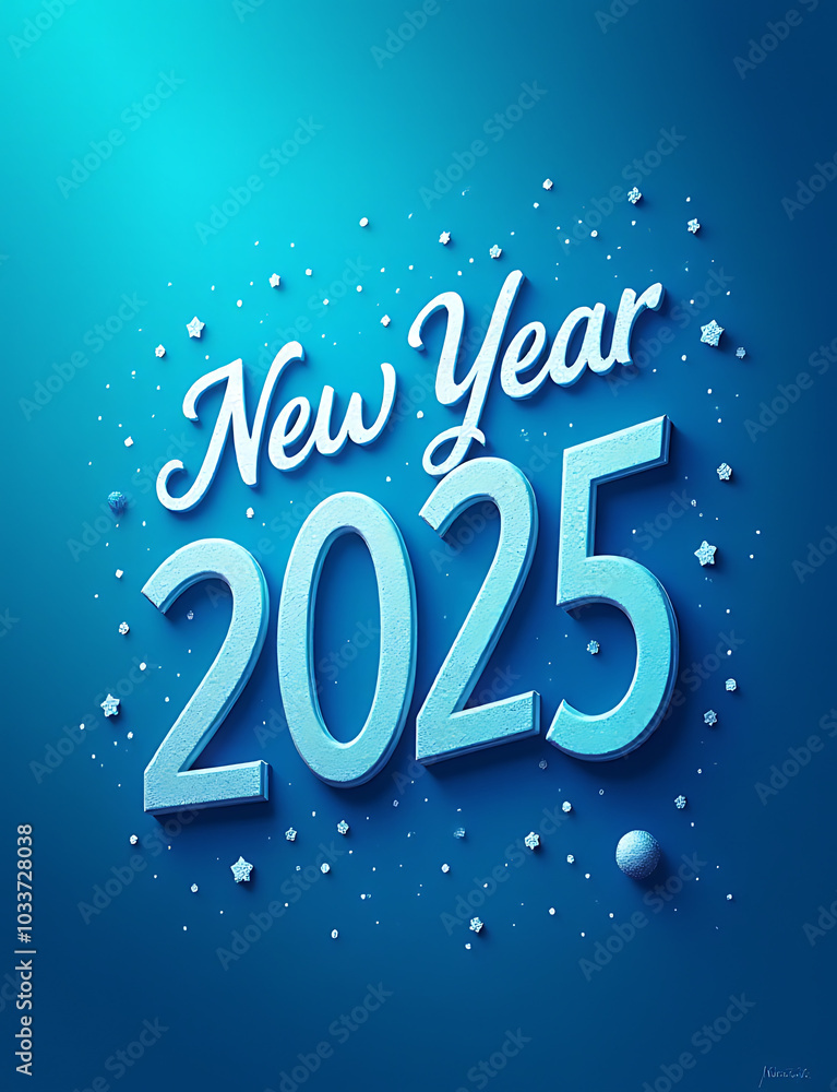 The New Year 2025 is marked by a visually appealing blue background that provides a perfect canvas for artistic expressions of the occasion. The New Year 2025 is marked by a visually appealing blue background that provides a perfect canvas for artistic expressions of the occasion.