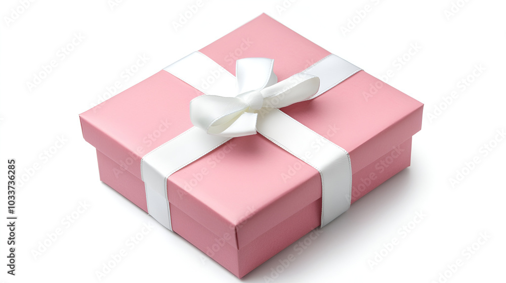 Luxury box tied with a white ribbon , A delicate pink gift box adorned with a satin ribbon sits elegantly on a light surface, top view pink tone of gift box present
Luxury box tied with a white ribbon , A delicate pink gift box adorned with a satin ribbon sits elegantly on a light surface, top view pink tone of gift box present