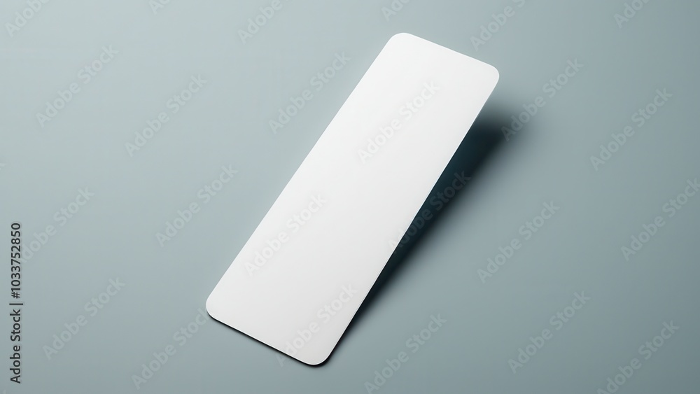 High-quality bookmark mockup displaying a clean, vertical layout. Ideal for design presentations, product promotions, or branding purposes with no logos or text High-quality bookmark mockup displaying a clean, vertical layout. Ideal for design presentations, product promotions, or branding purposes with no logos or text