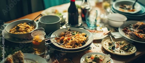 Leftovers on a Table