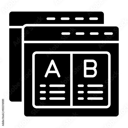 Ab testing Icon