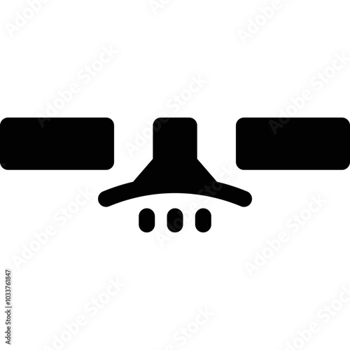 Simple vector icon kitchen hood