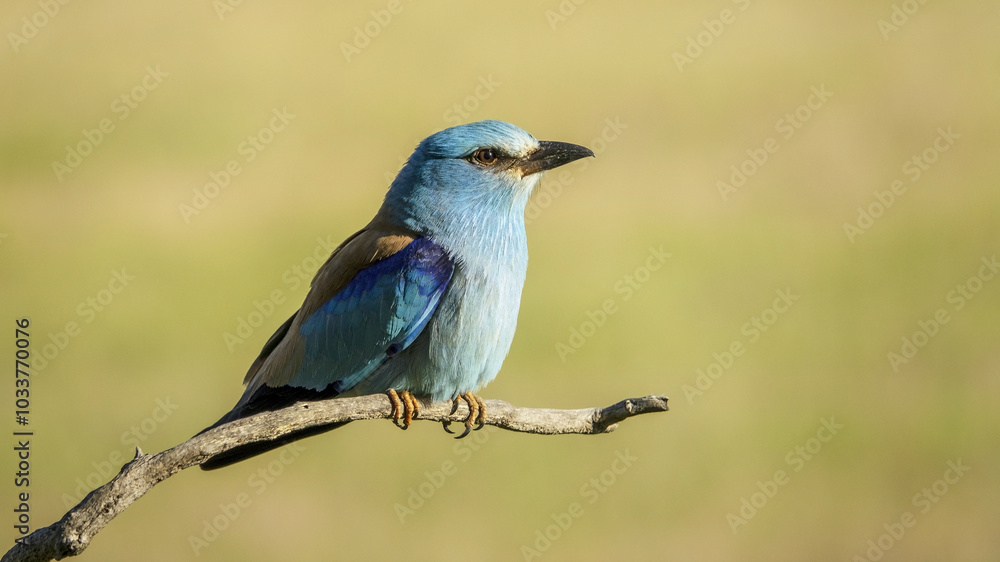 The European roller (Coracias garrulus) is the only member of the roller family breeding in Europe. The European roller (Coracias garrulus) is the only member of the roller family breeding in Europe.