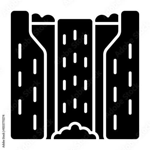 Waterfall Icon