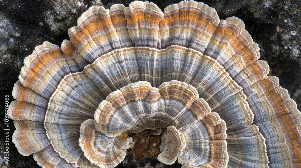Abstract Mushroom Texture with Layered Fungal Patterns Desktop Wallpaper
Abstract Mushroom Texture with Layered Fungal Patterns Desktop Wallpaper