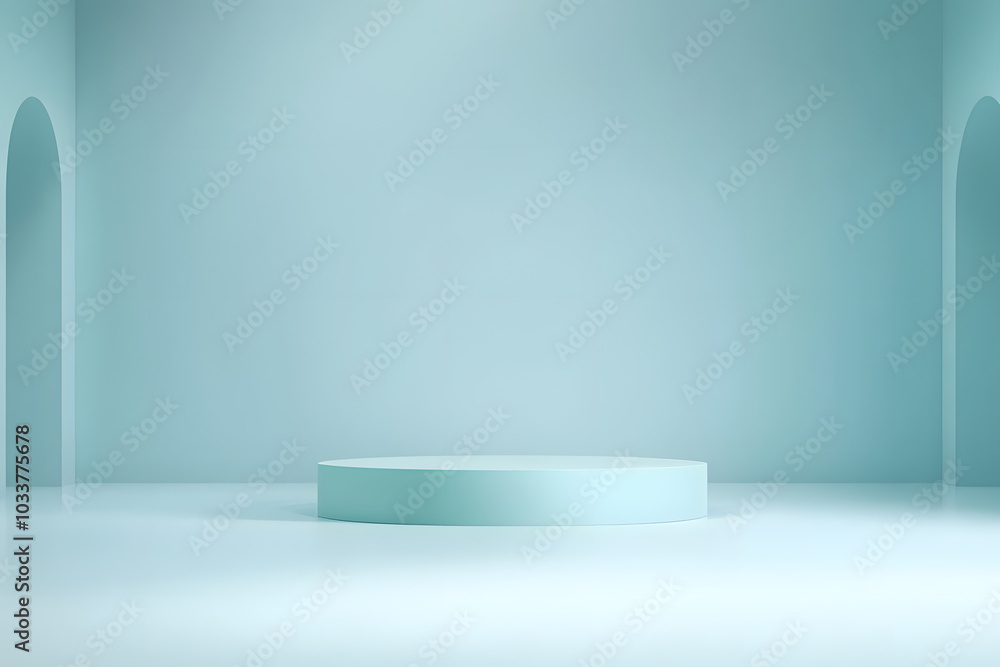 Abstract pastel teal color and gradient cyan light background with mint green table backdrops display product design. Turquoise empty space room for showing. Blur 3D render podium stage vector texture Abstract pastel teal color and gradient cyan light background with mint green table backdrops display product design. Turquoise empty space room for showing. Blur 3D render podium stage vector texture