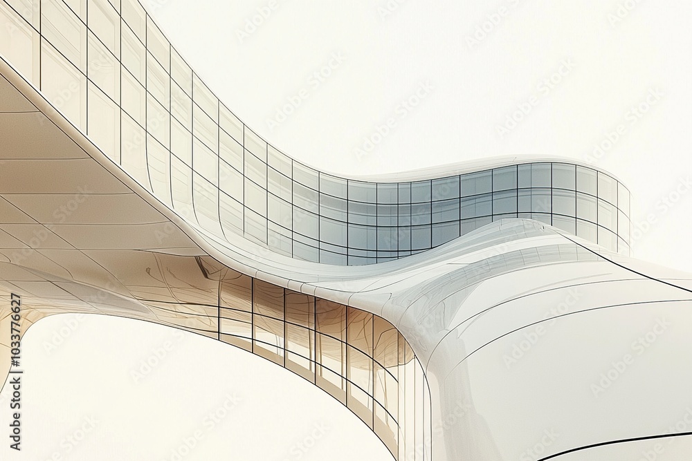 Obraz premium Modern Architecture Design