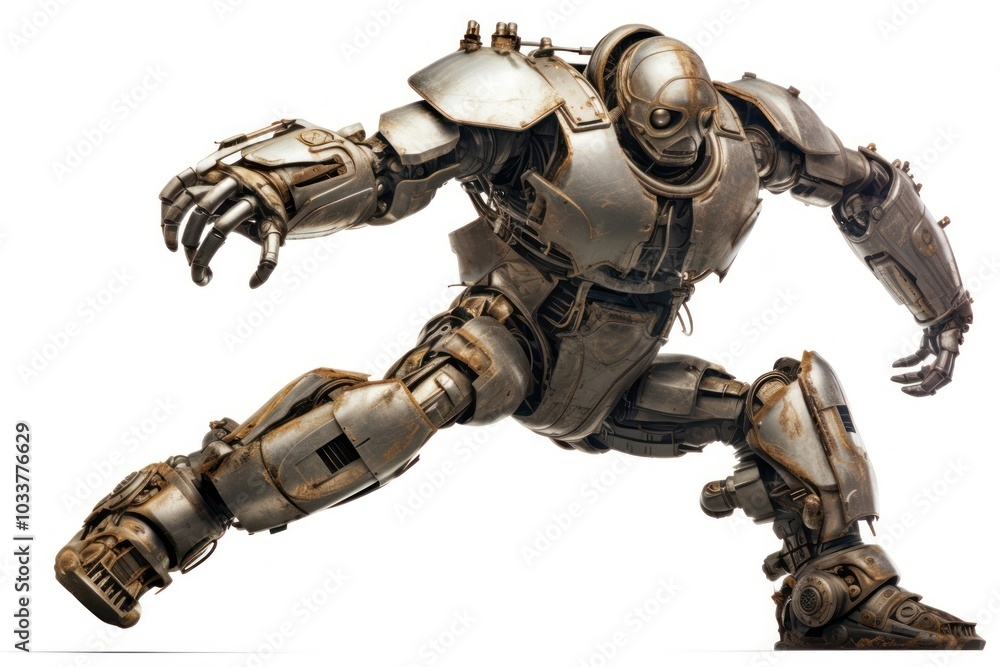 Fototapeta premium Photo Robot robot futuristic.