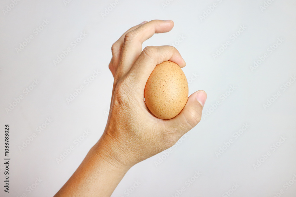 Woman buys eggs in the supermarket. Egg store supermarket price expensive grocery shop concept Woman buys eggs in the supermarket. Egg store supermarket price expensive grocery shop concept