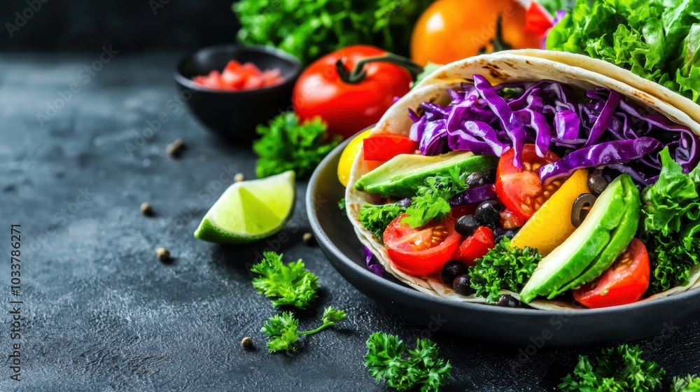 Vibrant and Nutritious Vegetable Salad in a Bowl with Fresh Ingredients Vibrant and Nutritious Vegetable Salad in a Bowl with Fresh Ingredients