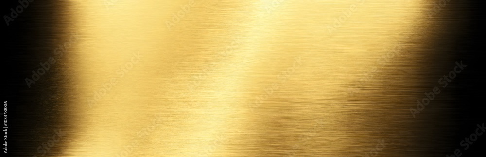 Wide Shiny smooth line metal gold color background Bright vintage Brass plate chrome panorama texture concept simple bronze foil panel hard backdrop design, panoramic golden light polished banner top Wide Shiny smooth line metal gold color background Bright vintage Brass plate chrome panorama texture concept simple bronze foil panel hard backdrop design, panoramic golden light polished banner top