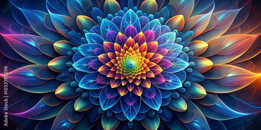 Surreal Abstract Flower Art Against Deep Blue Background - Unique Floral Design, Vibrant Colors, Dreamlike Aesthetics, Contemporary Artwork, Nature Inspired, Artistic Vision, Modern Decor Surreal Abstract Flower Art Against Deep Blue Background - Unique Floral Design, Vibrant Colors, Dreamlike Aesthetics, Contemporary Artwork, Nature Inspired, Artistic Vision, Modern Decor