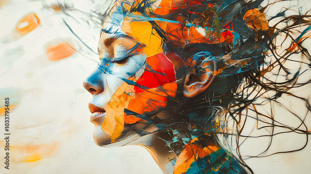 Human Very Complex Complexity of human mind. Chaotic nature of human mind, tangled ...