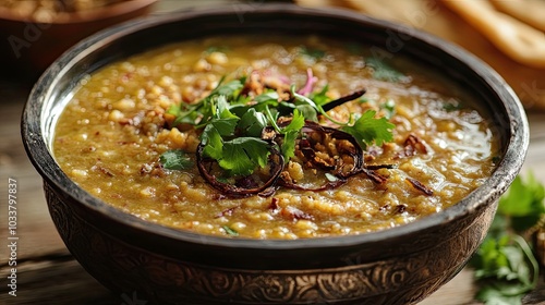 haleem is an indian dish --ar 16:9 --style raw