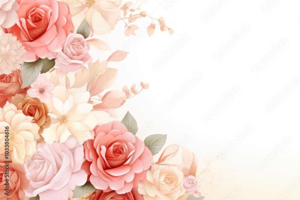 Peach and rose pink backgrounds pattern flower. Peach and rose pink backgrounds pattern flower.
