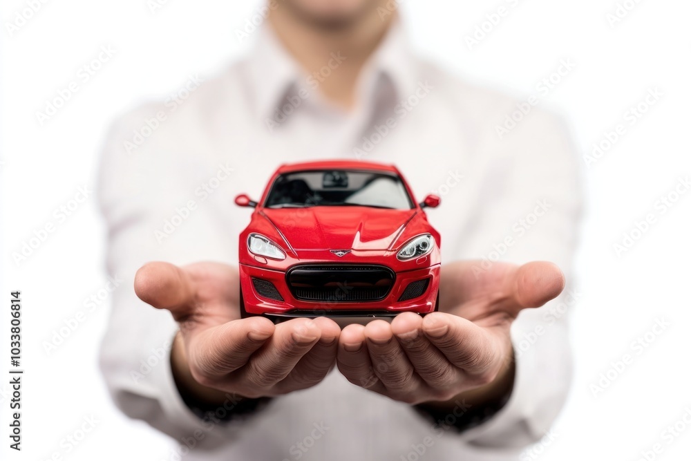 Fototapeta premium A car dealer transportation automobile vehicle.