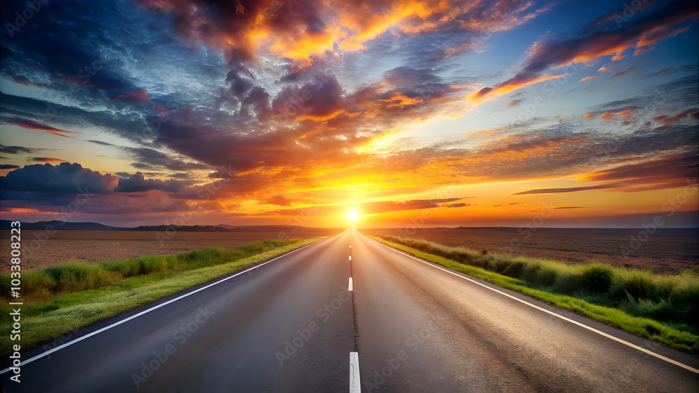 Empty Road Leading to Dark Forest for Unknown Future and Hope. Perfect for: New Year's Eve, Travel Events, Personal Growth Gatherings Empty Road Leading to Dark Forest for Unknown Future and Hope. Perfect for: New Year's Eve, Travel Events, Personal Growth Gatherings