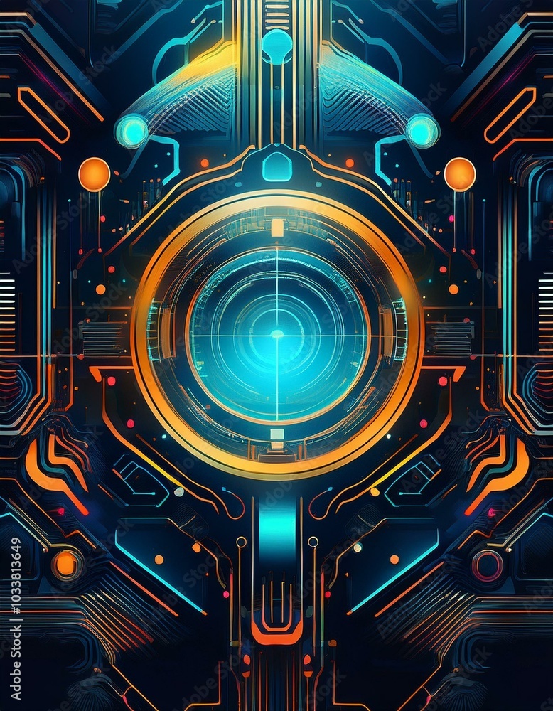futuristic technology background futuristic technology background