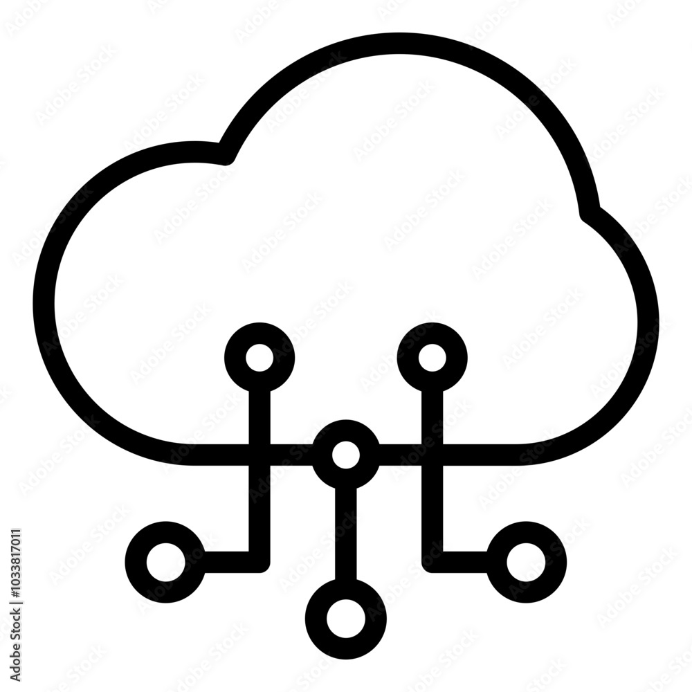cloud computing icon cloud computing icon