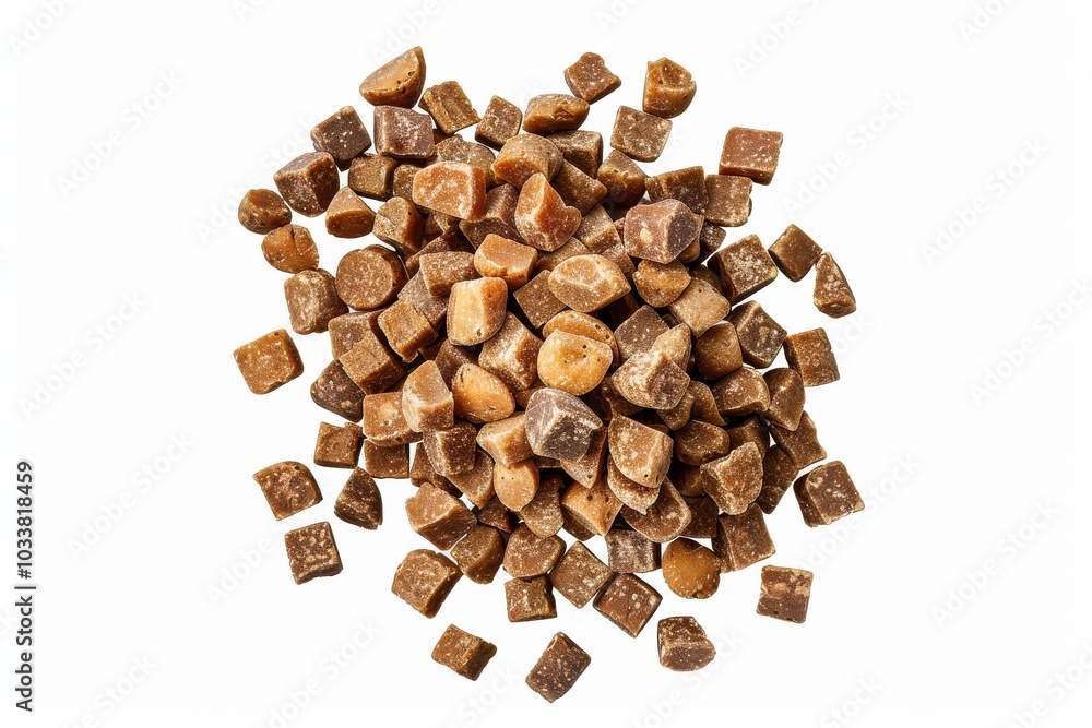 High-Quality Dried Kibble Pet Food Isolated on Transparent Background for Pet Nutrition and Marketing Purposes High-Quality Dried Kibble Pet Food Isolated on Transparent Background for Pet Nutrition and Marketing Purposes