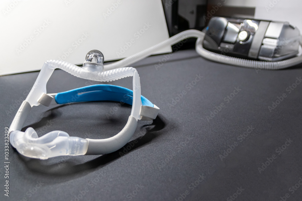 CPAP mask with nose mask or nose mask headgear cpap machine against obstructive sleep apnea helps patients as respirator mask headgear clip for breathing therapy snoring sleep disorder better sleeping CPAP mask with nose mask or nose mask headgear cpap machine against obstructive sleep apnea helps patients as respirator mask headgear clip for breathing therapy snoring sleep disorder better sleeping