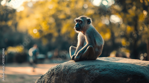 Baboon Animal Photography photo