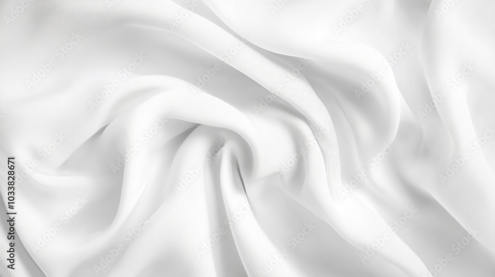 Obraz premium Abstract White Fabric Texture