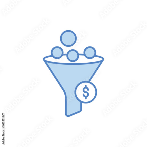 Conversion Strategy vector icon