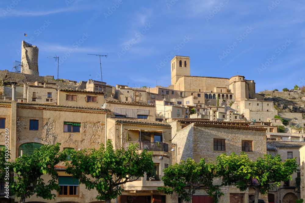 Fototapeta premium Guimera, in Catalonia, Spain