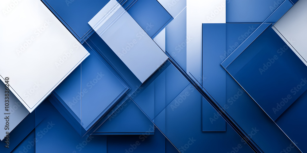Abstract blue background with square shapes Abstract blue background with square shapes